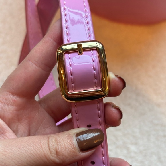 STAUD patent leather Bisset bucket bag - Picture 7 of 7